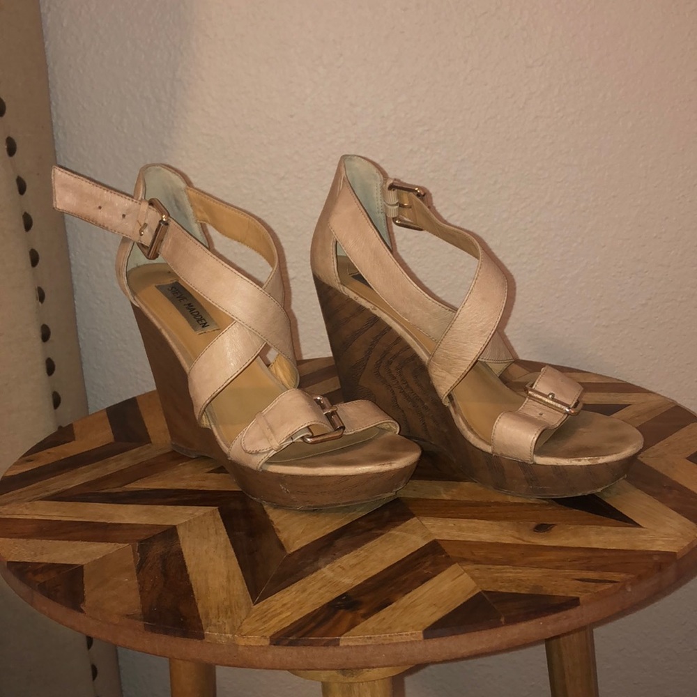 Steve Madden wedge sandals